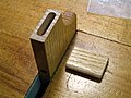 Ready To Glue Stretcher To Leg Tenon